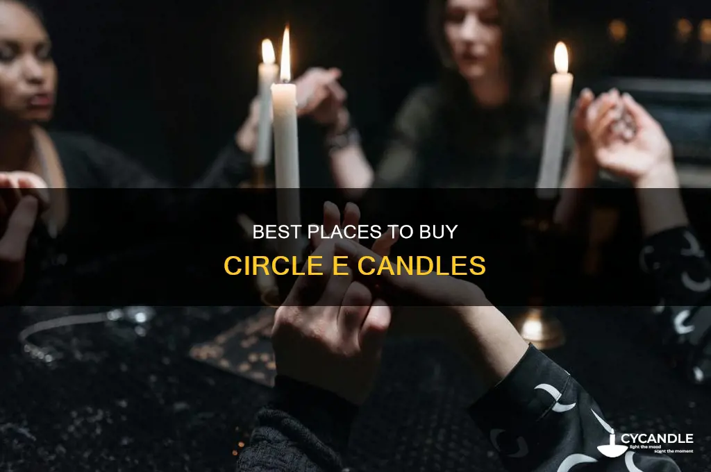 where to purchase circle e candles