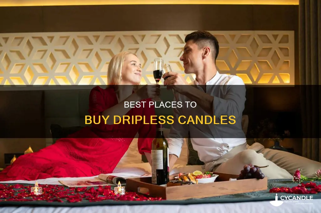 where to purchase dripless candles