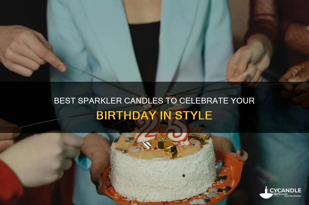 where to purchase sparkler candles for birthday cakes
