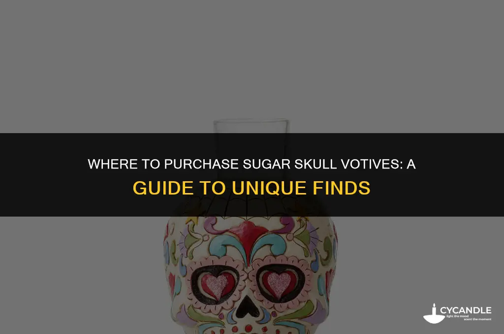 where to purchase sugar skull votives