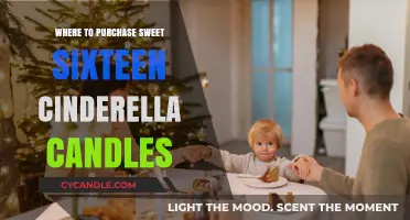 Sweet Sixteen: Where to Find Cinderella Candles