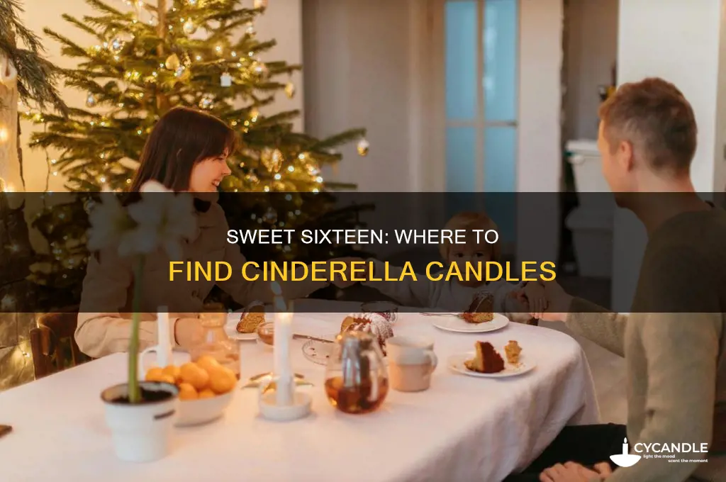 where to purchase sweet sixteen cinderella candles
