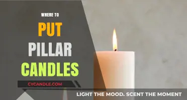 Perfect Placement: Creative Ideas for Displaying Pillar Candles in Your Home