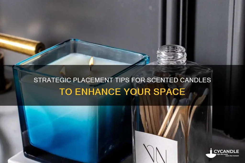 where to put scented candles
