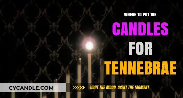 Strategic Candle Placement for Tenebrae: Enhancing the Sacred Atmosphere