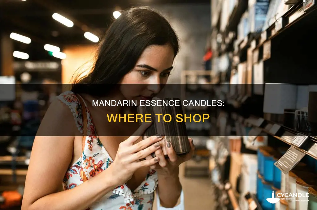 where to shop for mandarin essence candle