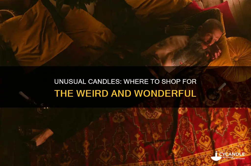 where to shop for odd candles