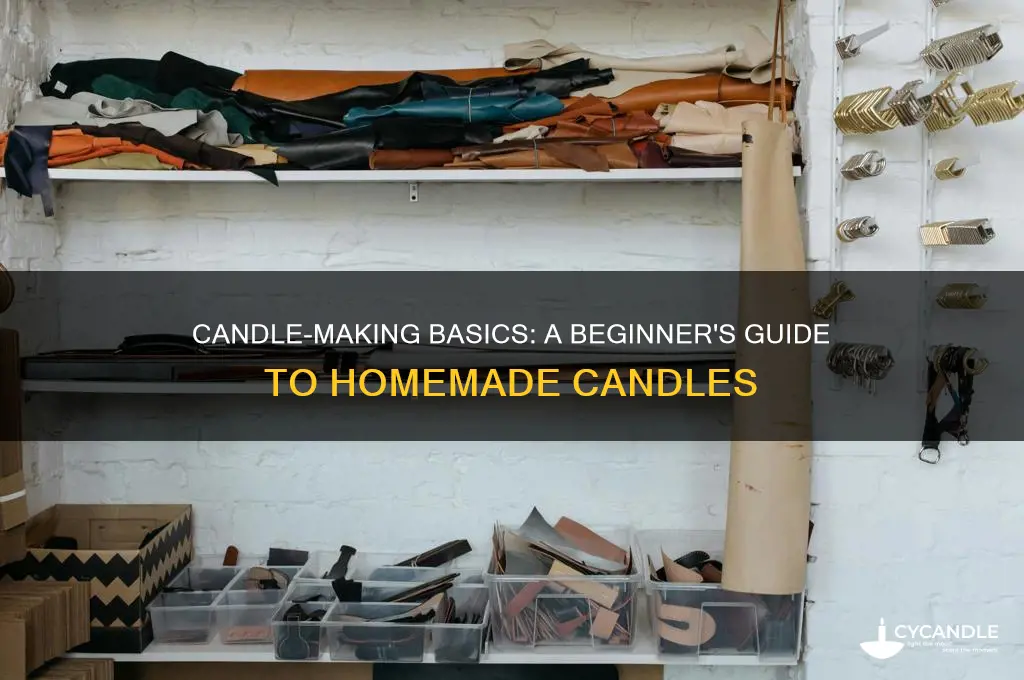 where to start for making homemade candles