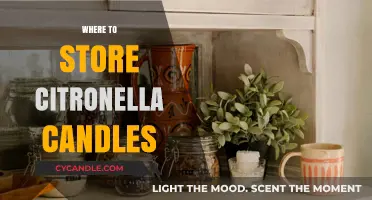 The Best Storage Spots for Citronella Candles