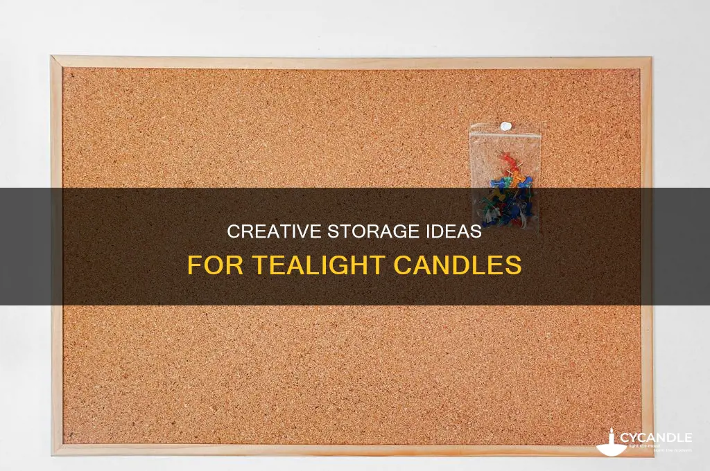 where to store tealight candles