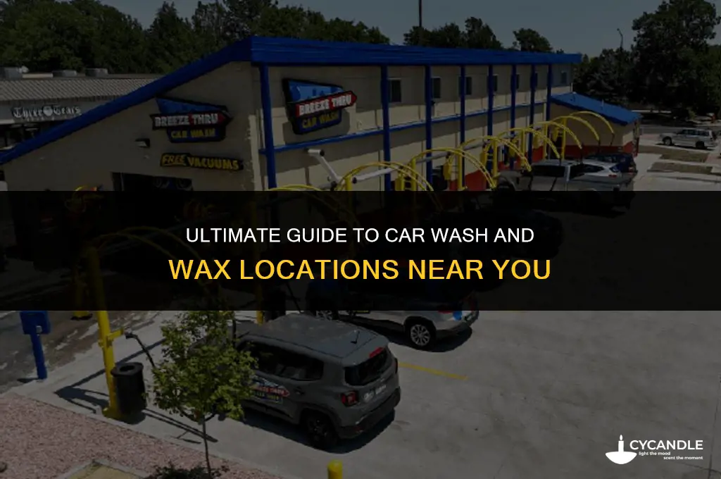 where to wash and wax your car