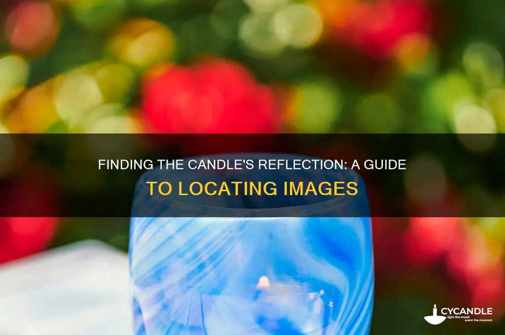 where will the image of the candle be located