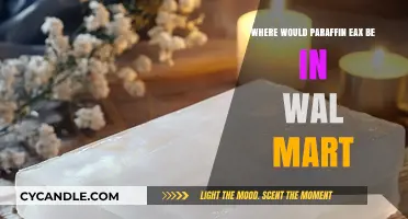 Finding Paraffin Wax in Walmart: Aisle Location Guide for Shoppers