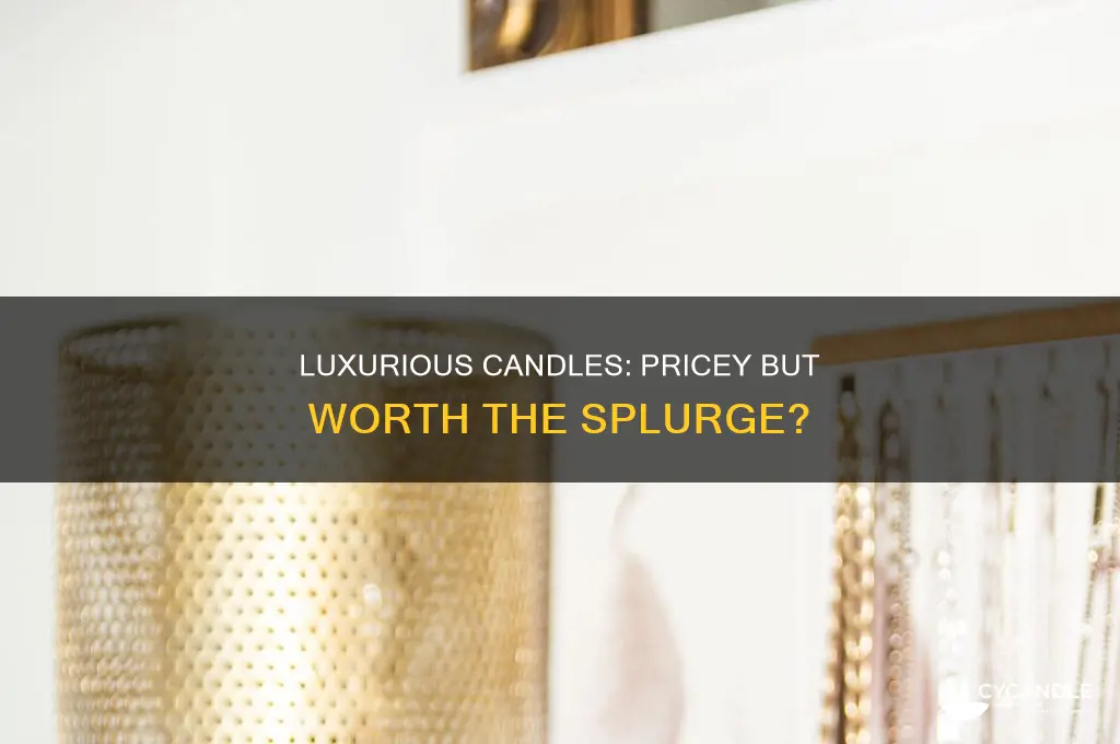 which are the most expensive candles