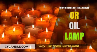 Candle vs. Oil Lamp: Which Fuel Source Burns Faster?