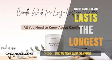 Candle Brands With the Longest-Lasting Burn