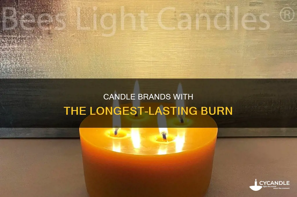 which candle brand lasts the longest