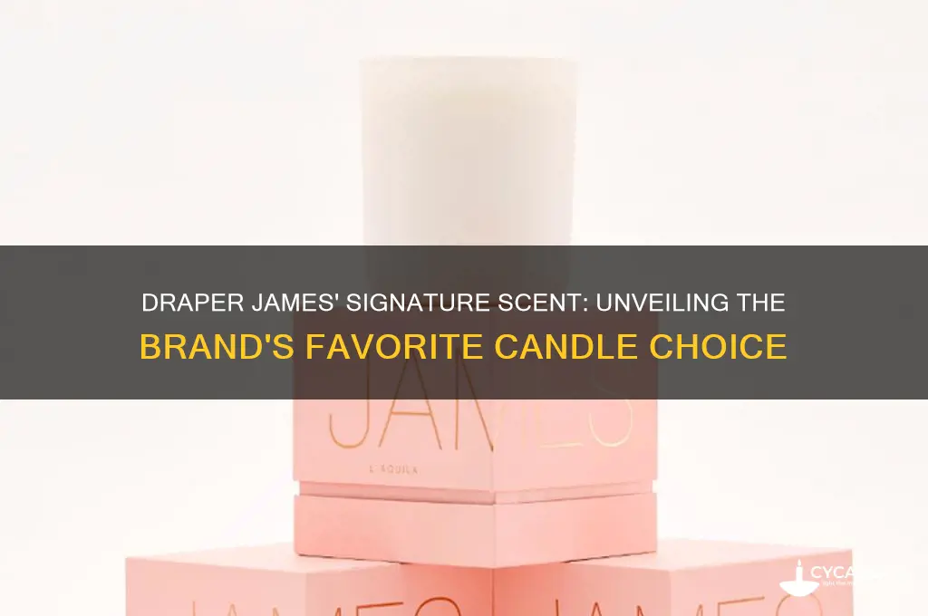 which candle do they burn in draper james