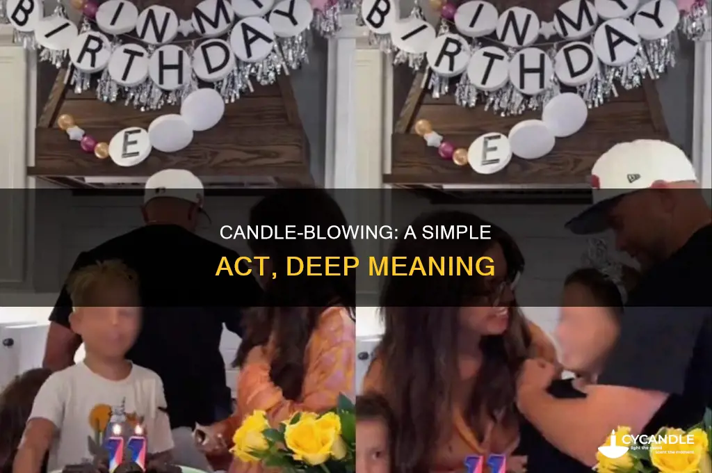 which candle do you blow out