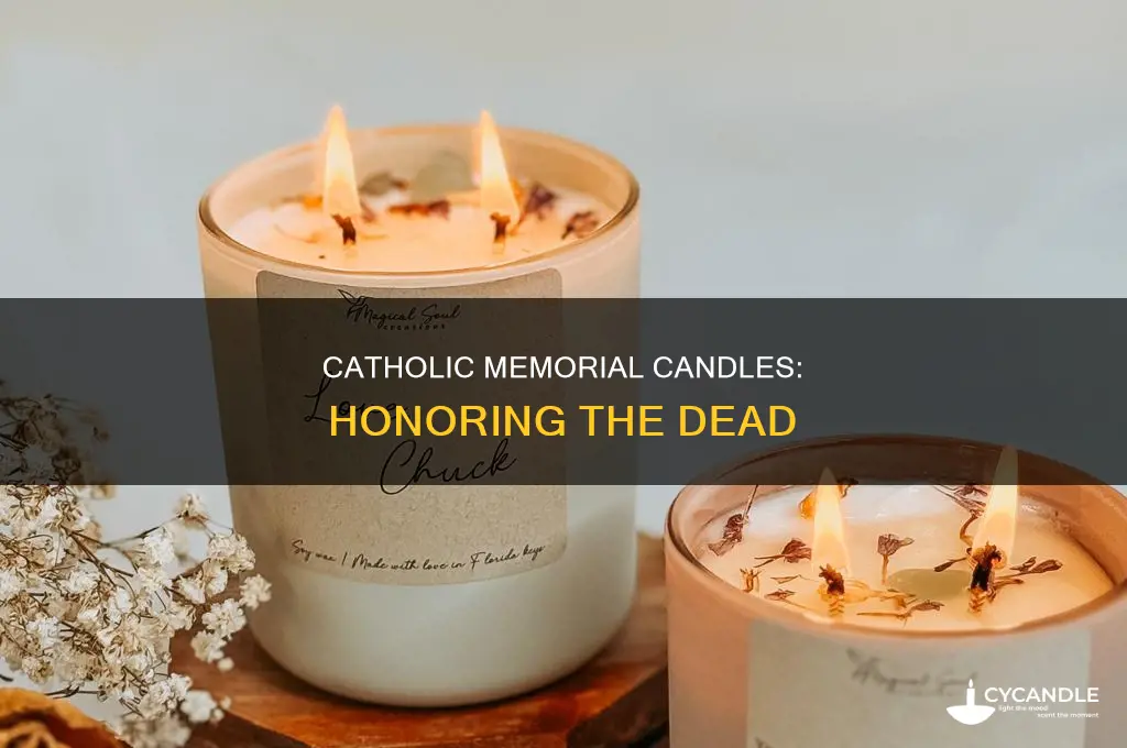 which candle for dead catholic