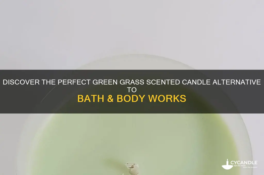 which candle smells like bath & body works green grass