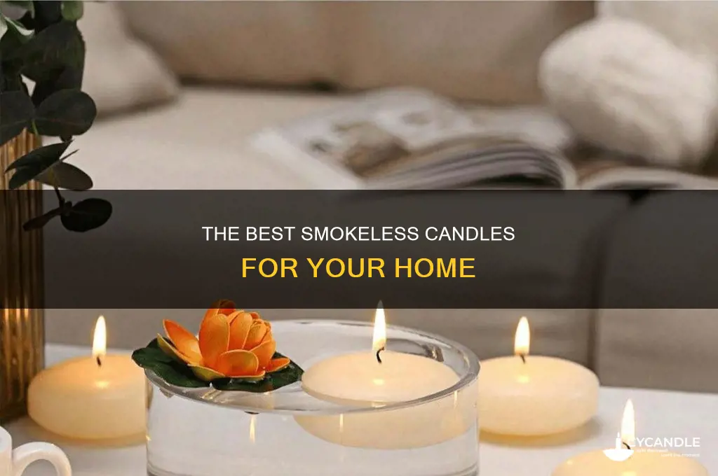 which candles are smokeless