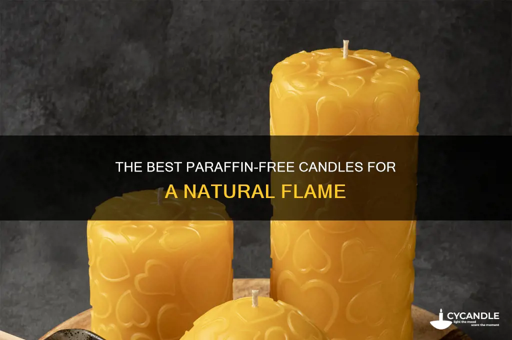 which candles have no paraffin