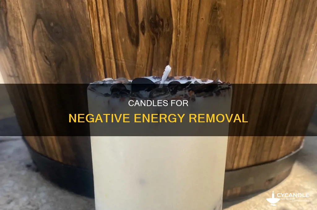 which candles help remove negative