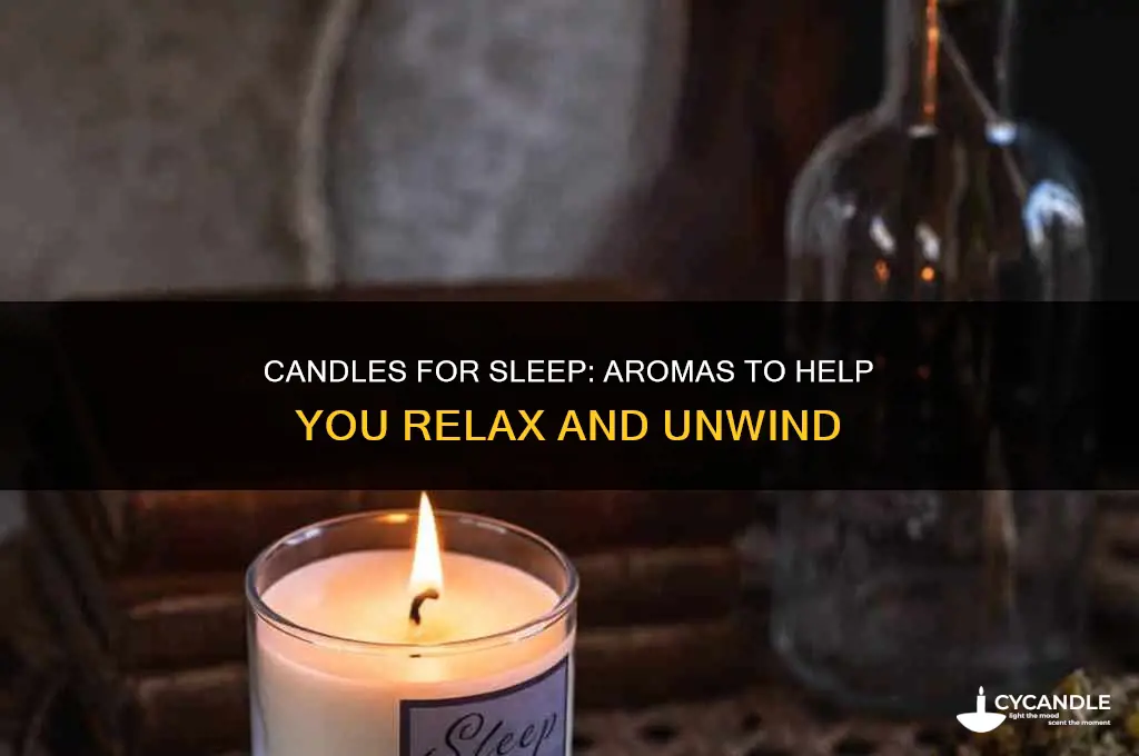 which candles help sleep