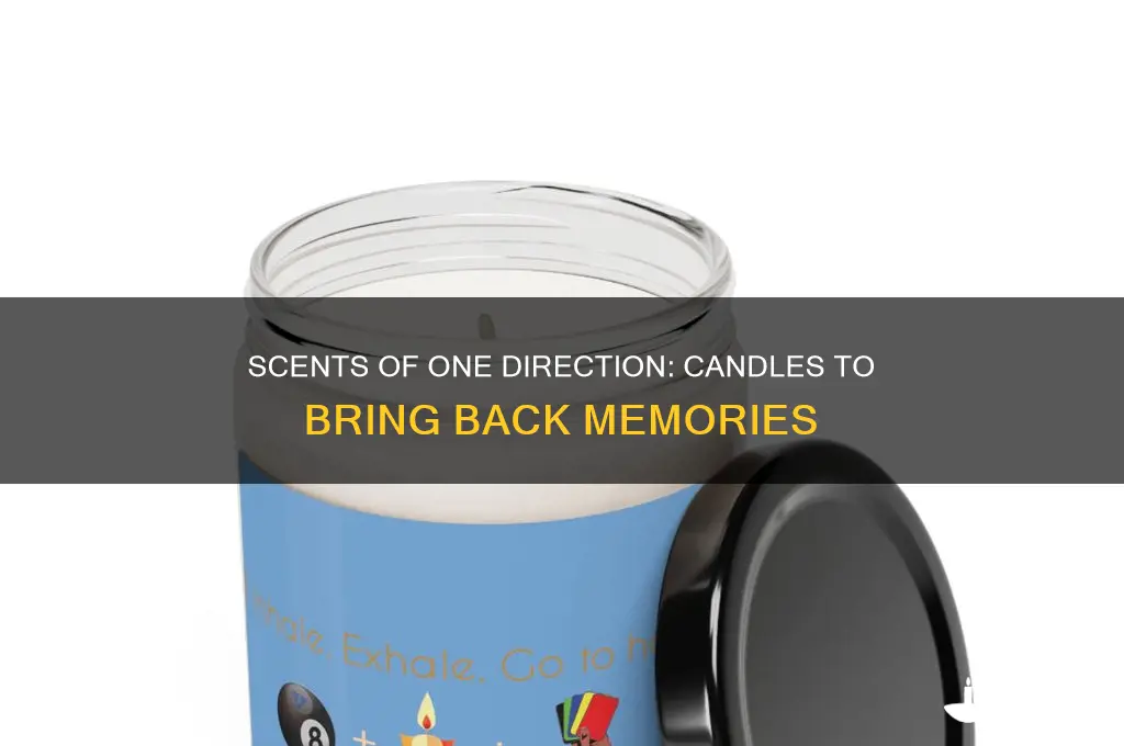 which candles smell like one direction
