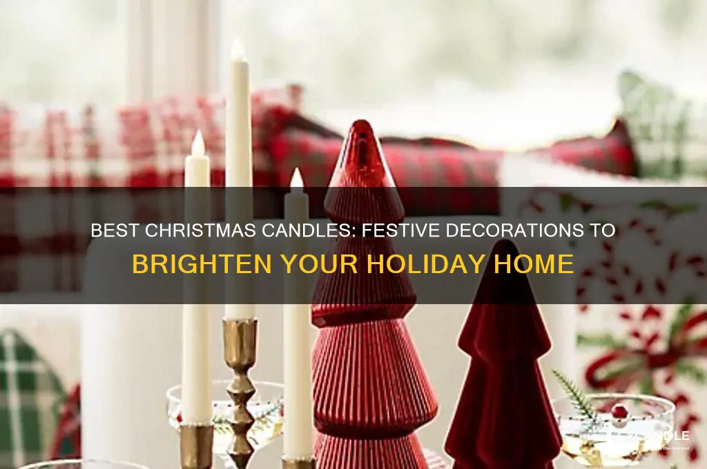 which candles work best for christmas decorations