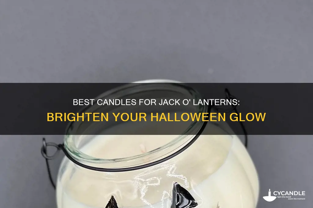 which candles work best for jack o lanterns