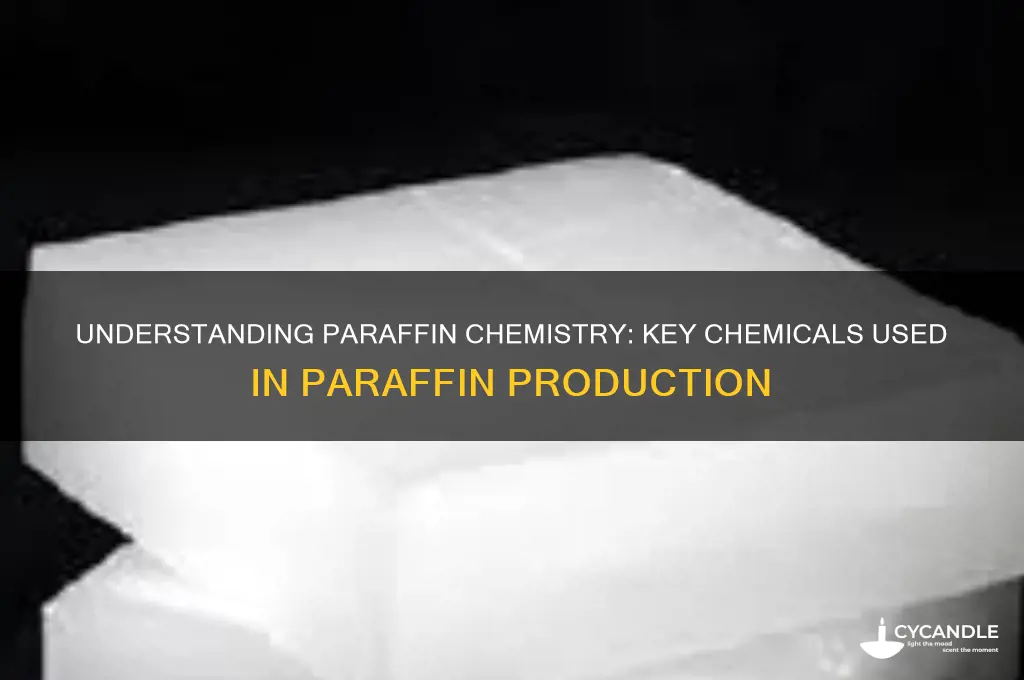 which chemical is used for paraffins