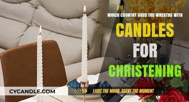 Wreaths with Candles: A Unique Christening Tradition and Its Origin