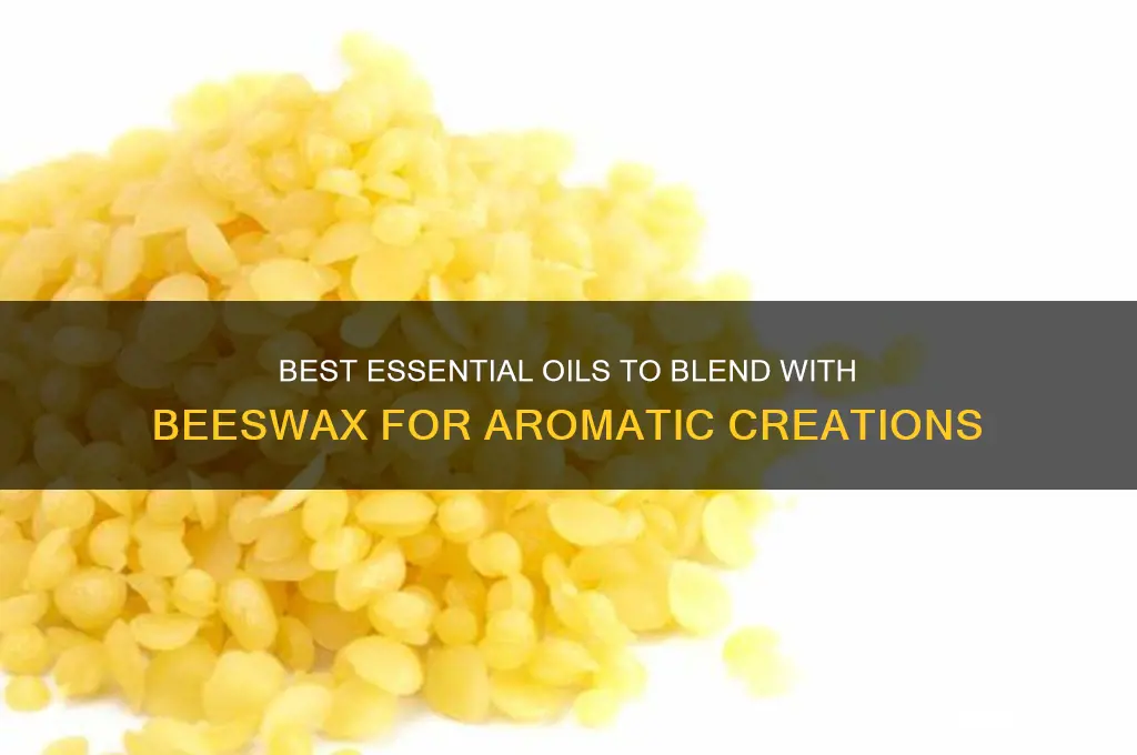 which essential oils blend well with beeswax