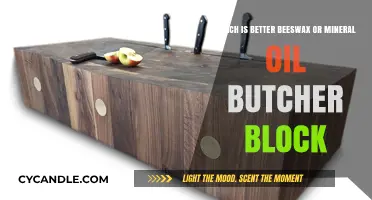 Beeswax vs. Mineral Oil: Best Choice for Butcher Block Care?