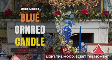 Blue vs Red Candles: Which Color Burns Better?