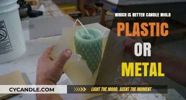 Candle Molds: Plastic vs Metal, Which is Better?