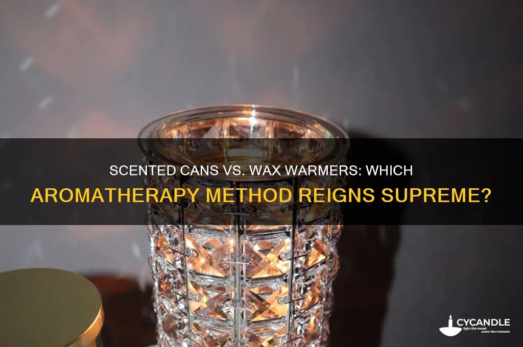which is better scebted cans or wax warmer