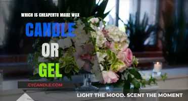 Wax vs. Gel Candles: Cost Comparison for DIY Candle Making