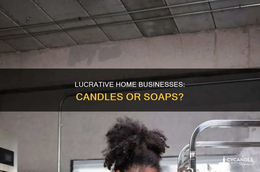 which is more profitable candle or soap making