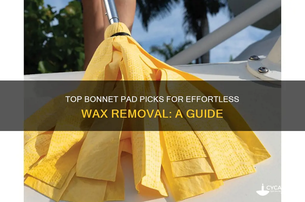 which is the best bonnet pad for removing wax