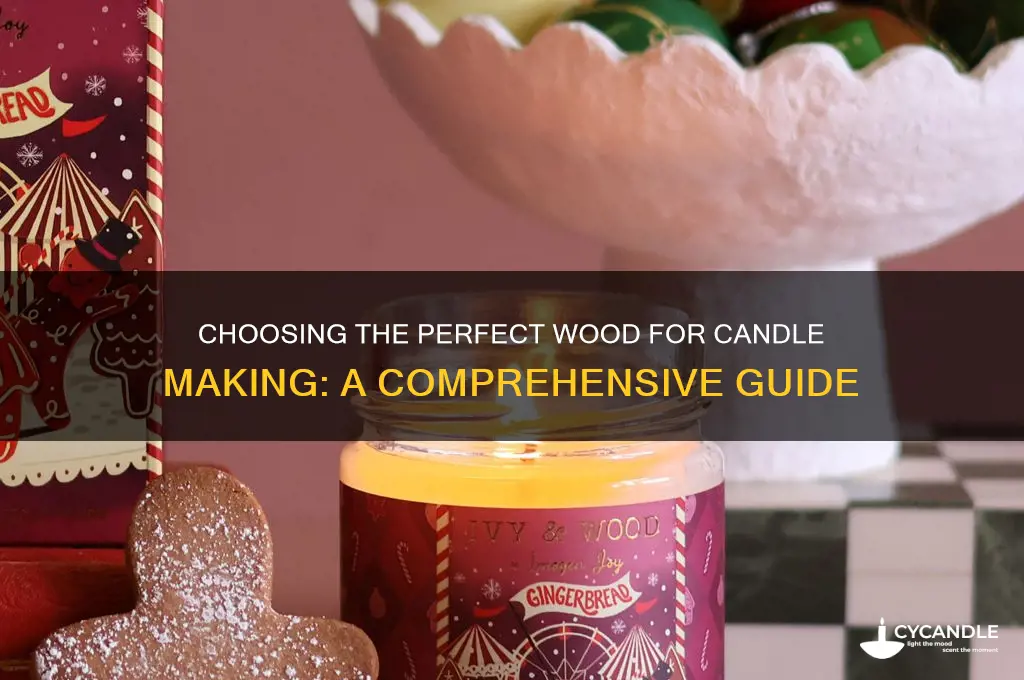 which is the best wood to make candle