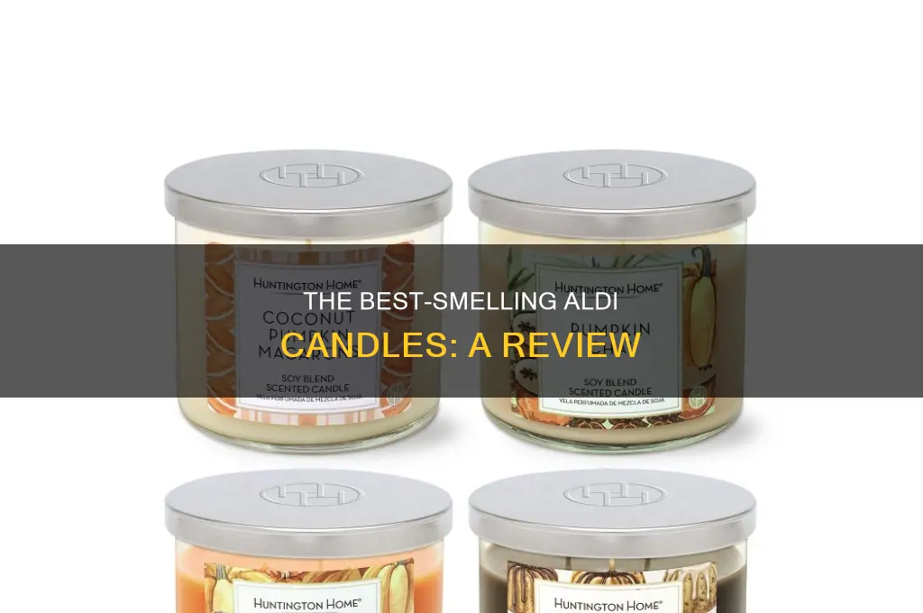 which is the nicest smelling aldi candle