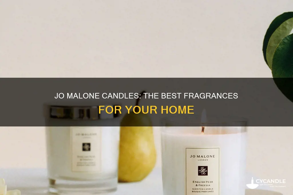 which jo malone candle smells best