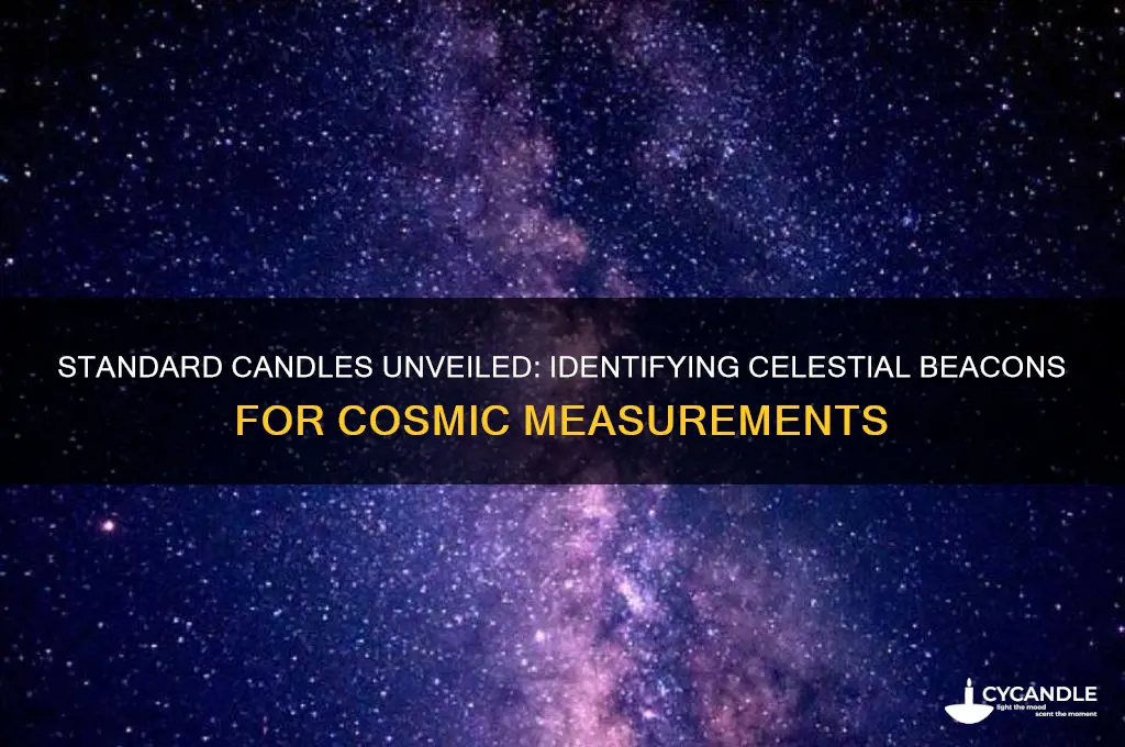 which of these could be used as a standard candle