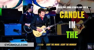 Unraveling the Pop Mystery: Which Hit Begins with 'Put a Candle'?