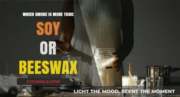 Soy vs. Beeswax: Uncovering the More Toxic Candle Smoke
