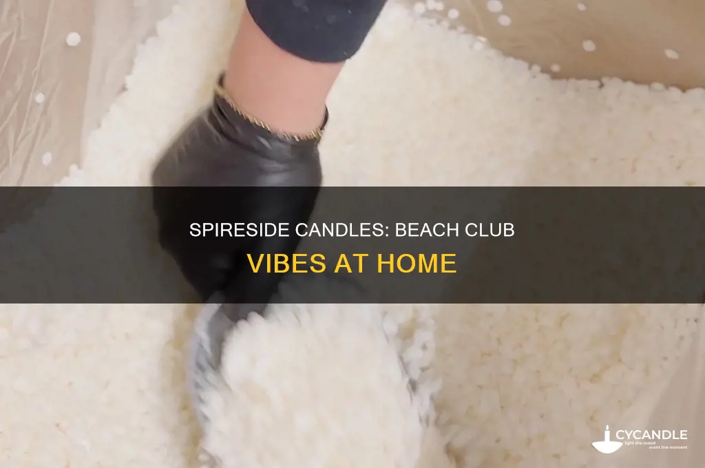 which spireside candle smells like beach club