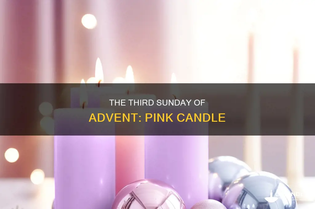 which sunday is the pink candle